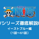 TVシリーズ「ONE PIECE」イーストブルー編（1話～61話）｜伝説はここから始まった！仲間集めの軌跡と冒険の序章を徹底解説